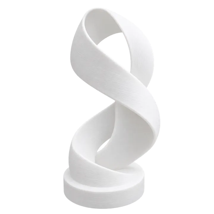 Escultura decorativa impresso em 3D (imagem ilustrativa)